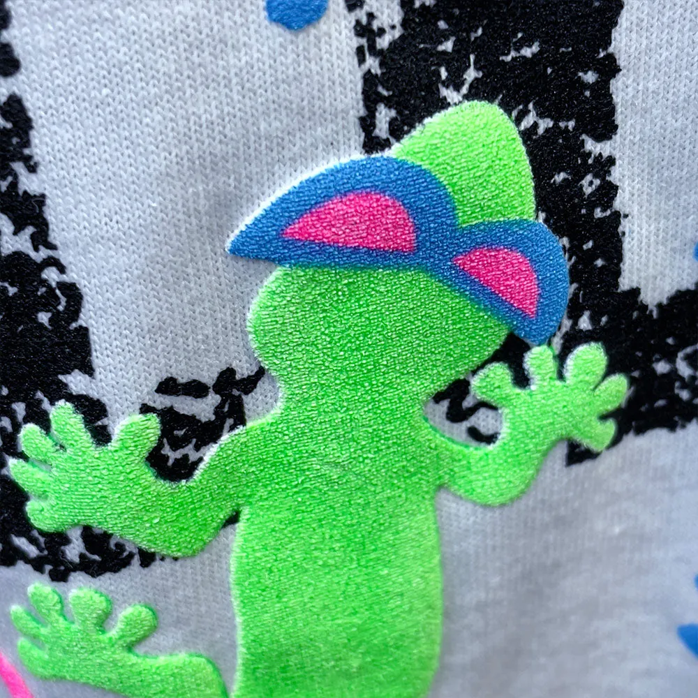 1989 Party Gecko White Long Sleeve