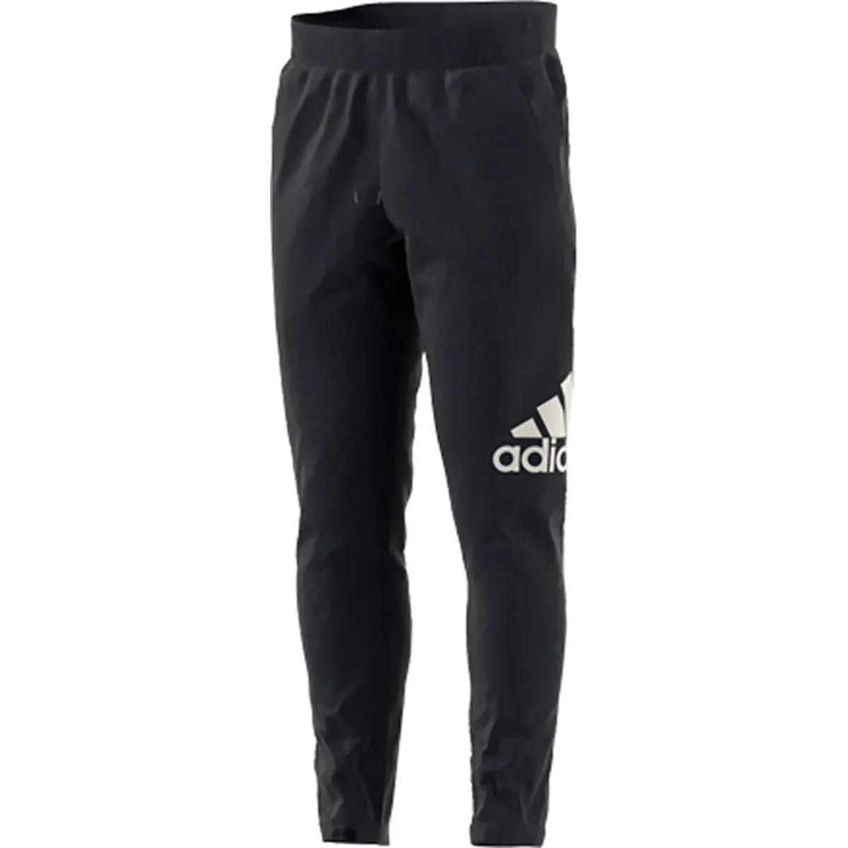 adidas Men's Essentials Single Jersey Tapered Logo Pants