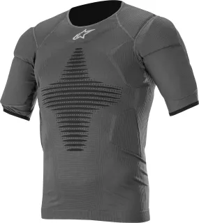 ALPINESTARS A-0 ROOST BASE LAYER L/S TOP ANTHRACITE/BLACK SM/MD 4750020-141-S/M