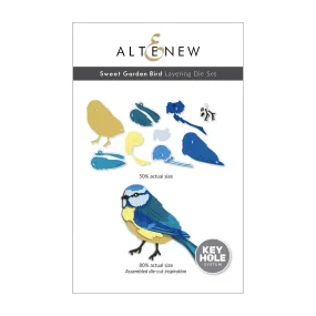 Altenew Sweet Garden Bird Layering Die Set