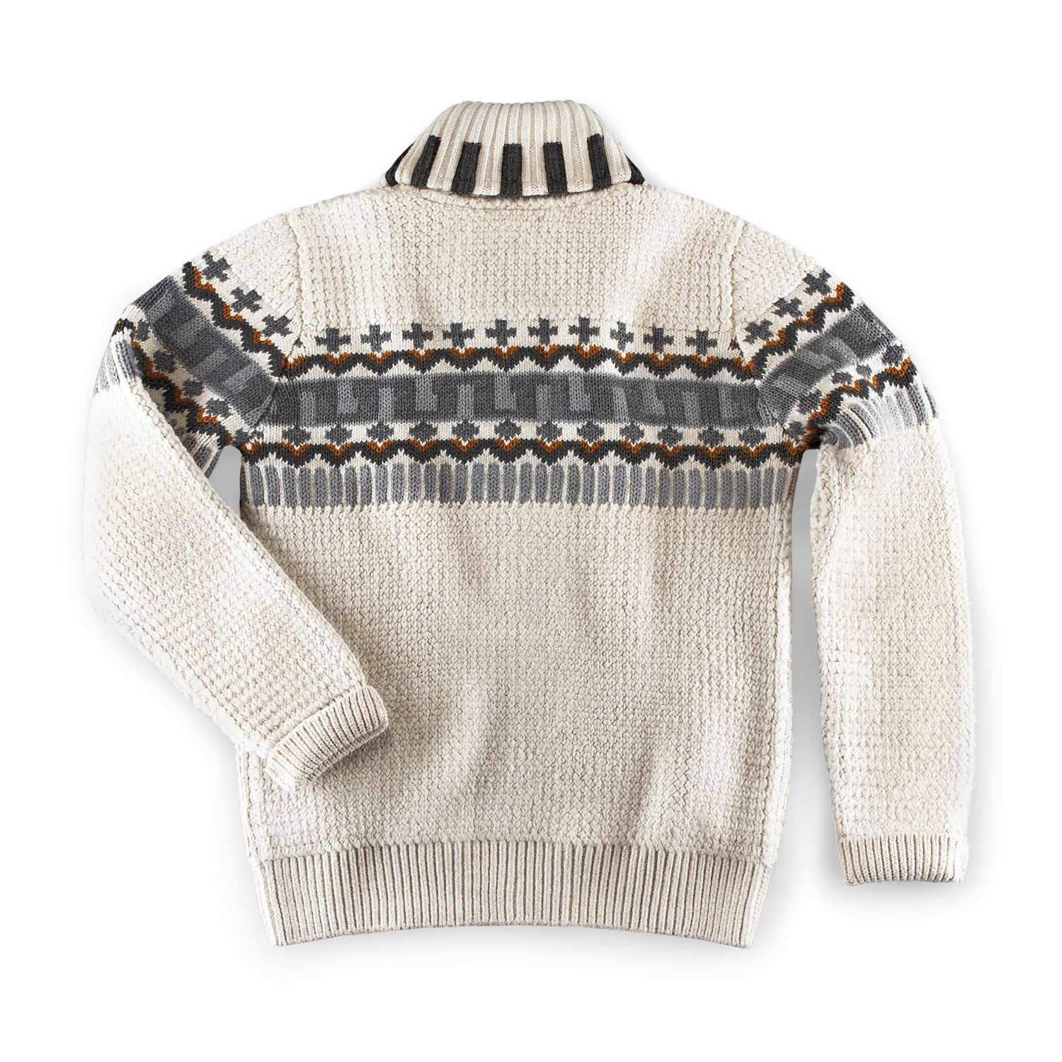 &SONS Alpine Cardigan Ecru