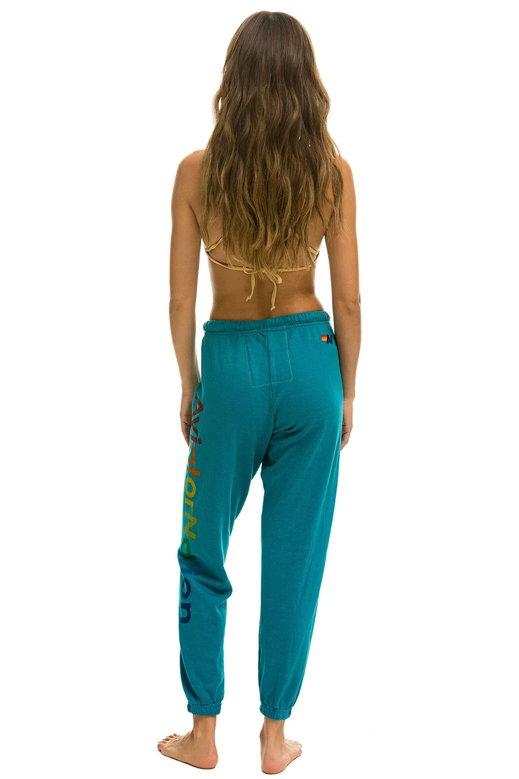 AVIATOR NATION LA JOLLA SWEATPANTS - TEAL