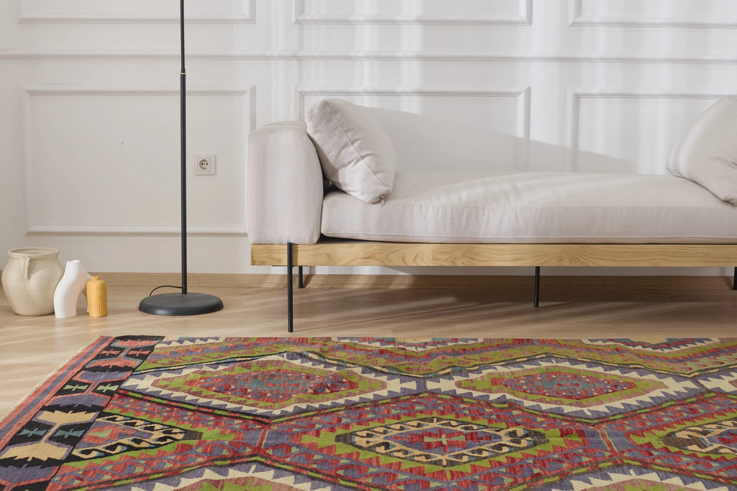 Ayanna - Vintage Turkish Kilim Rug