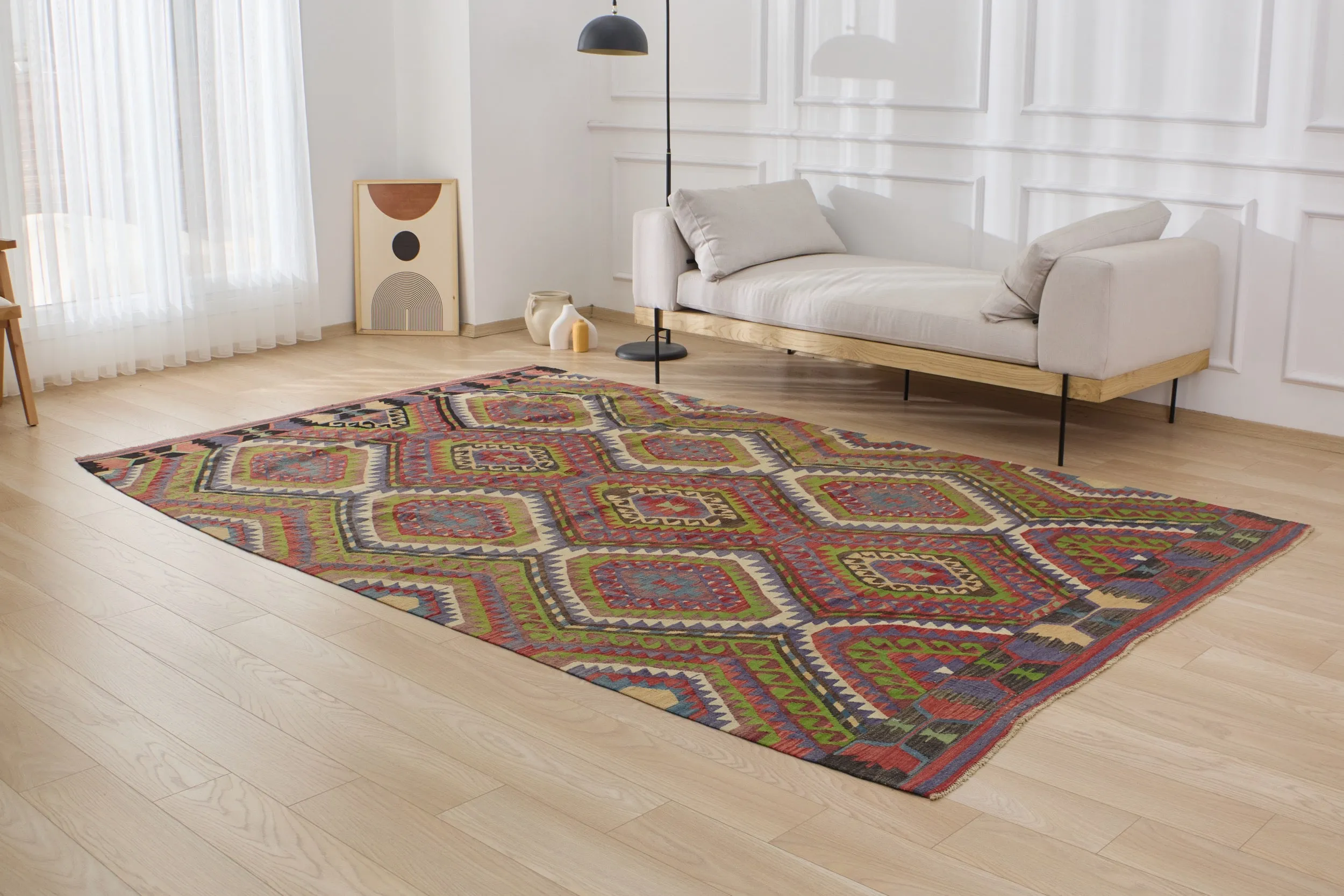 Ayanna - Vintage Turkish Kilim Rug