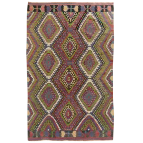 Ayanna - Vintage Turkish Kilim Rug