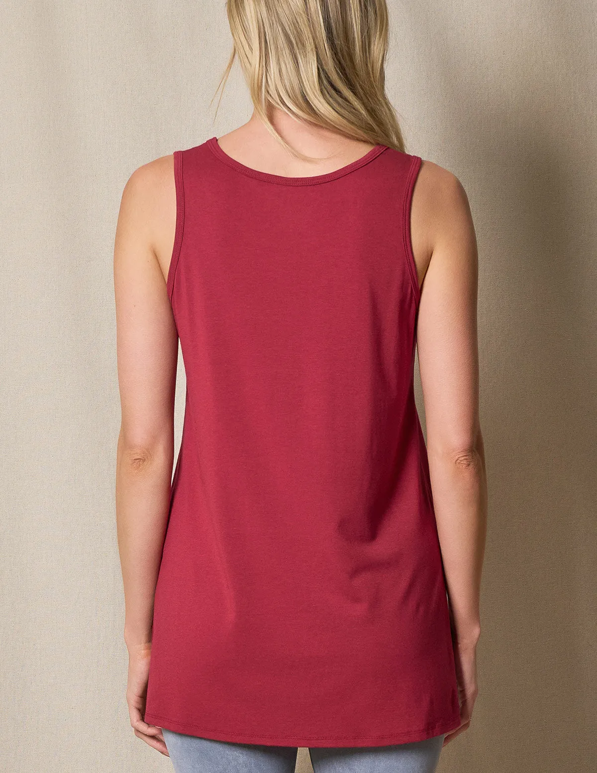 Bamboo / Organic Cotton Boxy Tank