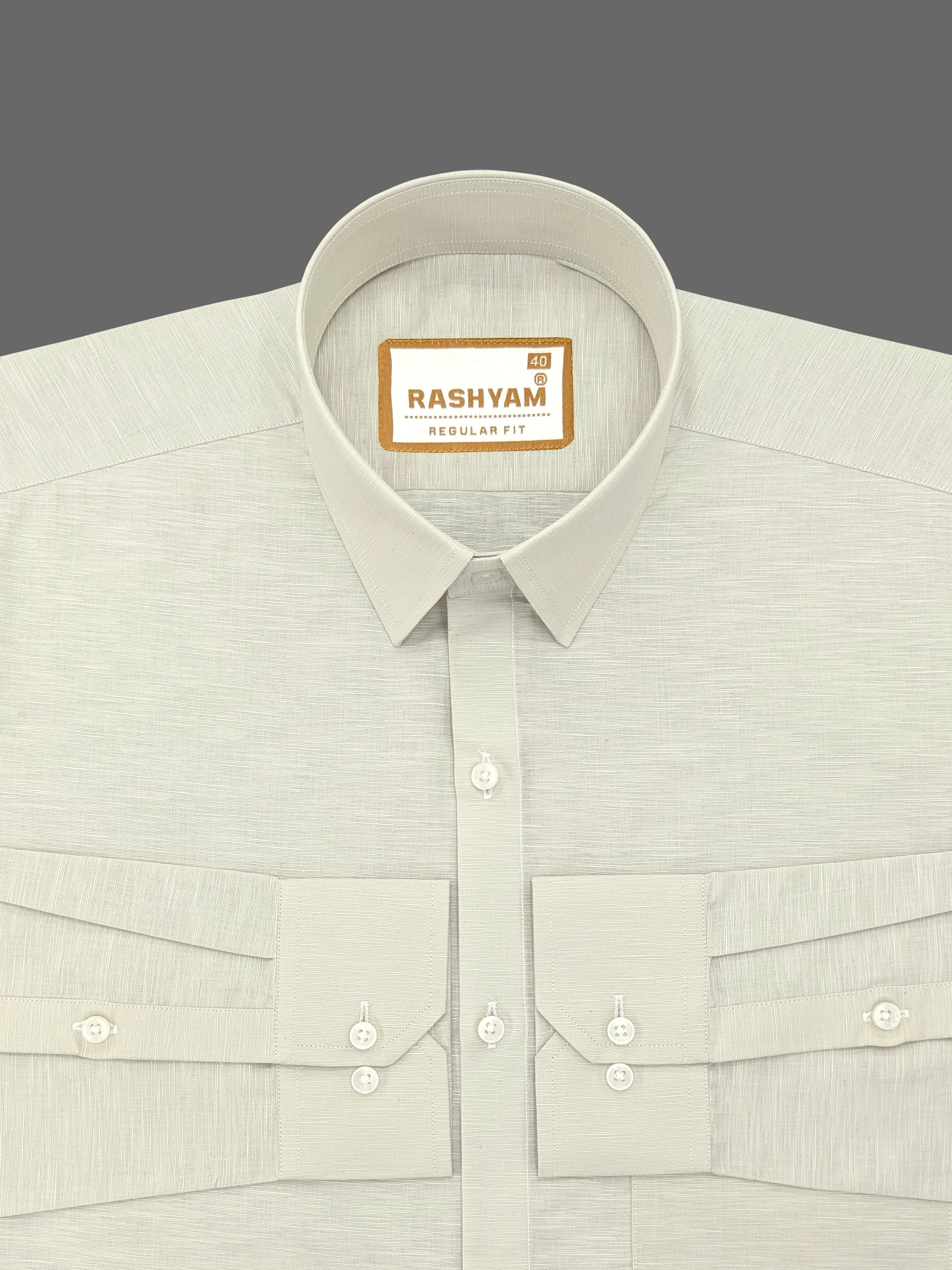 Barboni Antique White Luxurious Italian Linen Shirt