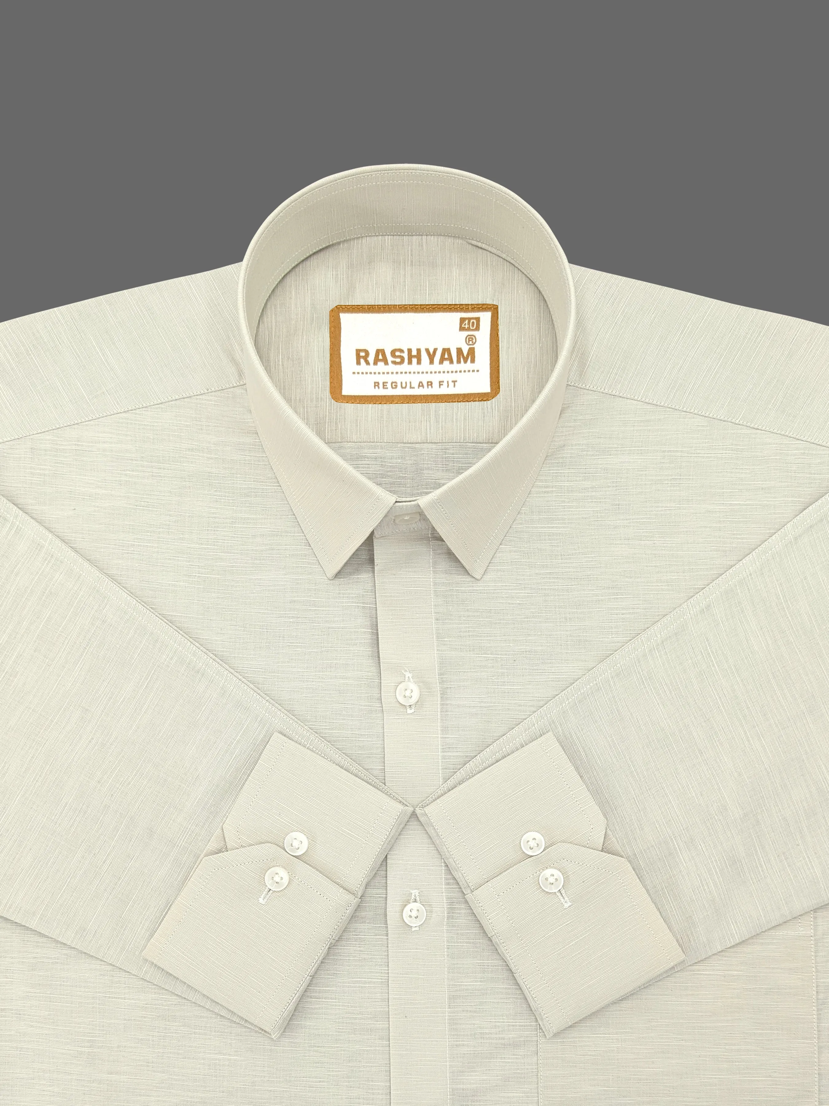 Barboni Antique White Luxurious Italian Linen Shirt