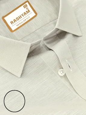 Barboni Antique White Luxurious Italian Linen Shirt