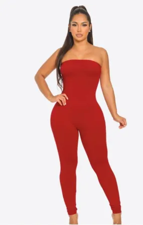 Becky jumpsuit red pre order 2/7