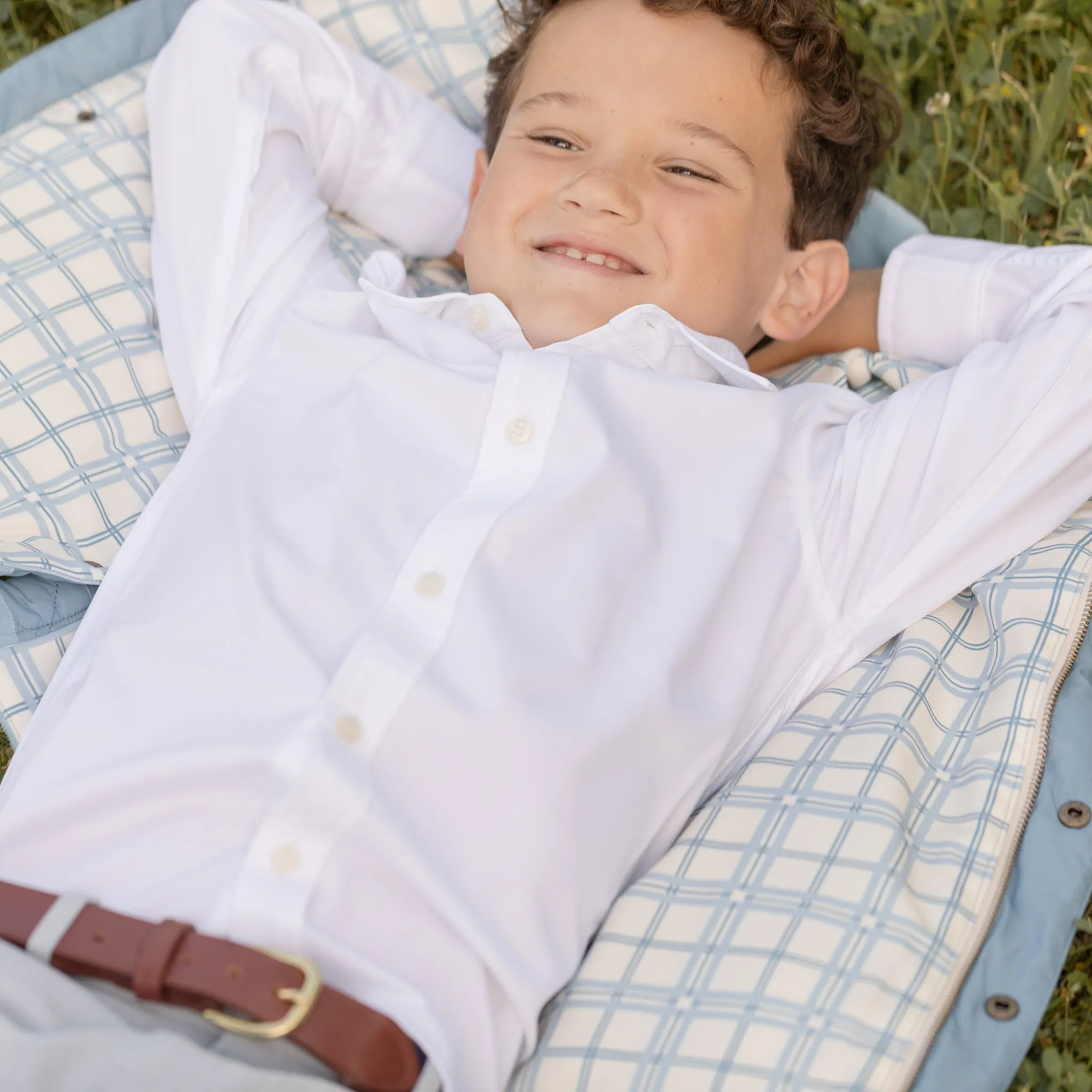 Bennett Button Down in Classic White