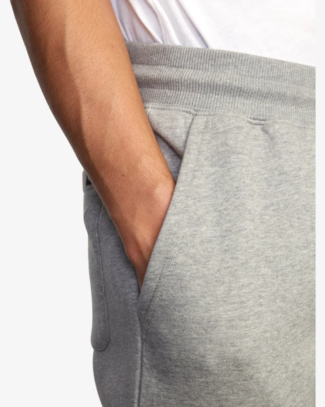 Big RVCA Sweatpants - Athletic Heather