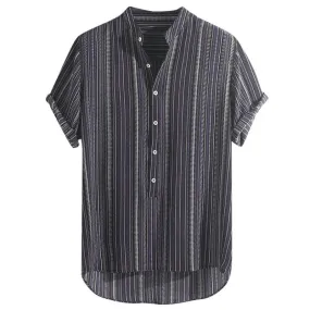 Breathable Summer Short Sleeve Shirt