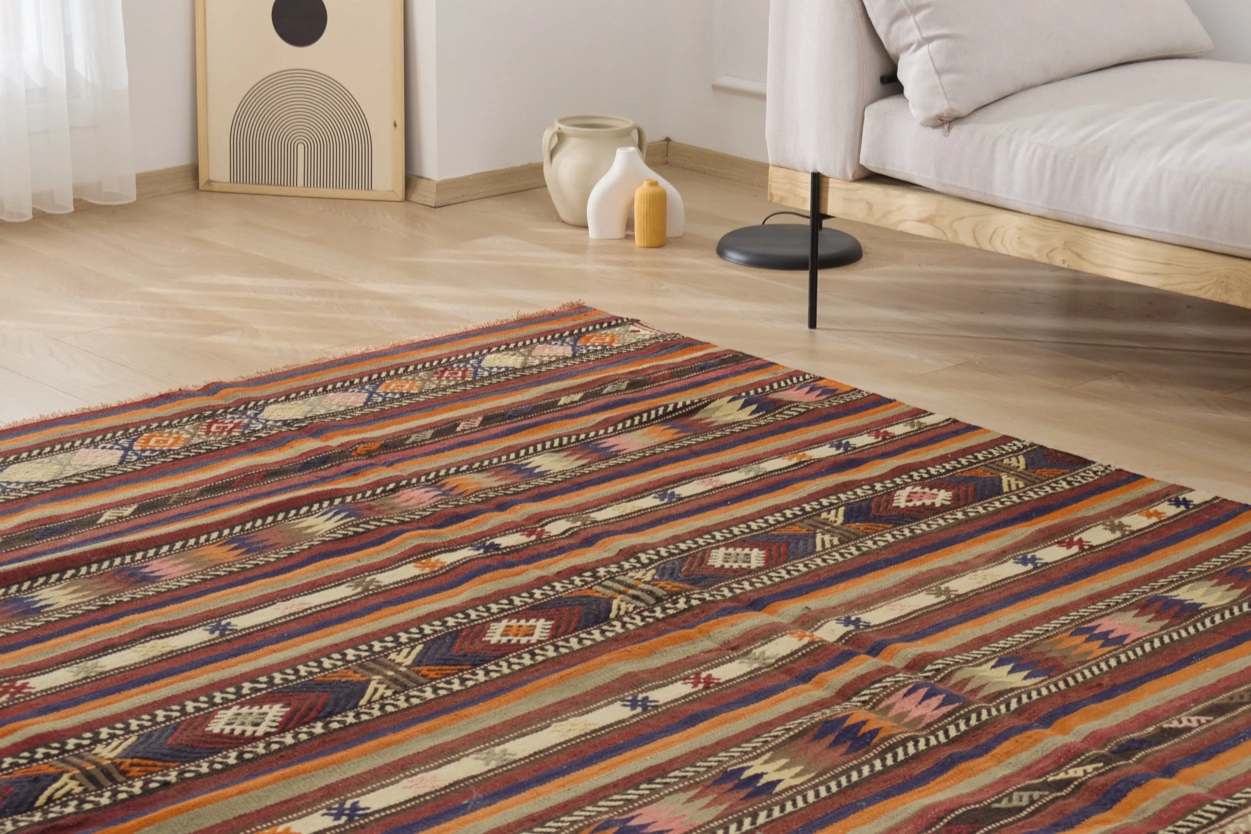 Brianna - Vintage Turkish Kilim Rug