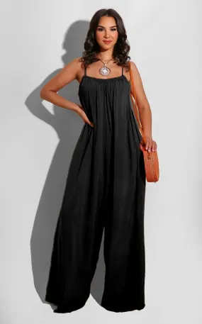 Casual Chic Suspender Jumpsuit