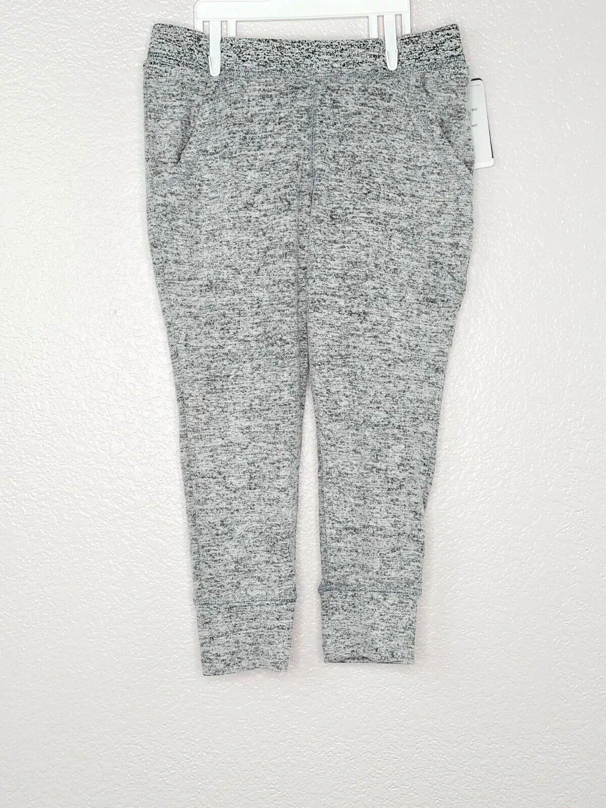 Champion C9 Girls Black Heather Breathable Fabric Stretch Jogger Sweatpants