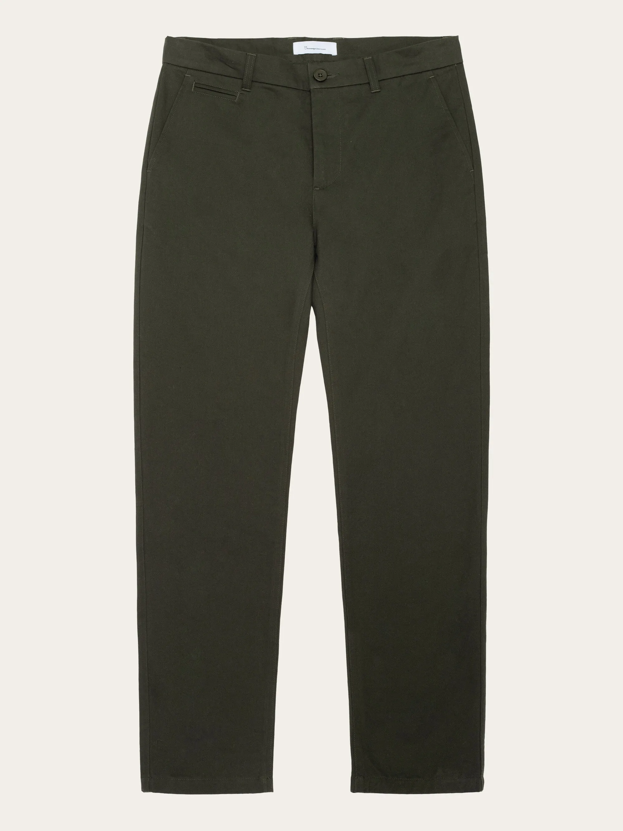 CHUCK regular twill chino pants - Forrest Night