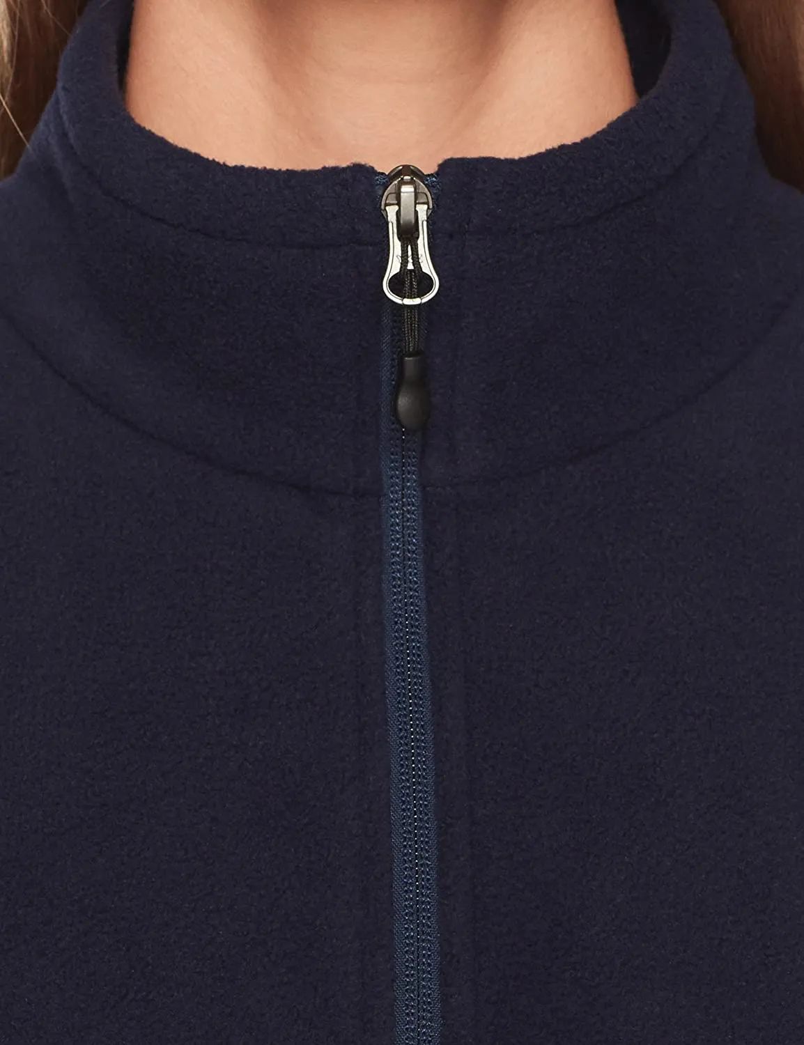 Classic Fit Long-Sleeve Full-Zip Fleece Jacket