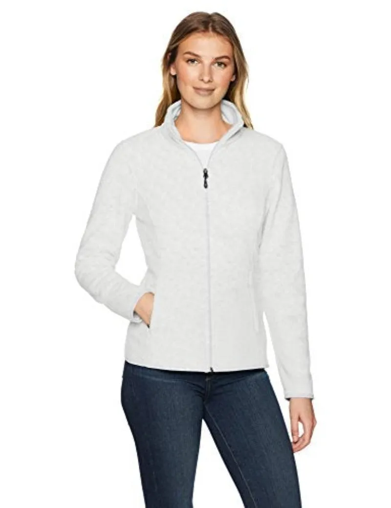 Classic Fit Long-Sleeve Full-Zip Fleece Jacket