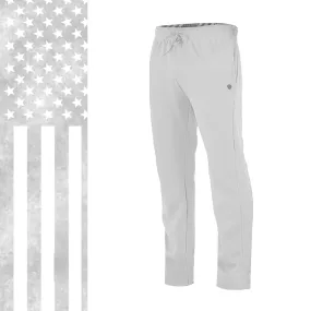 Classic Sweatpants | Ghost American Flag | Light Grey