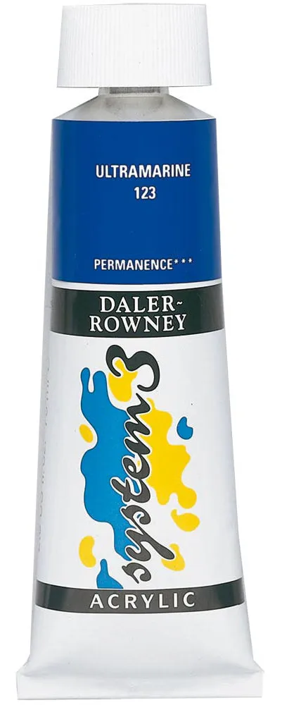 Daler Rowney Acrylic Colors System 3 ULTRAMARINE