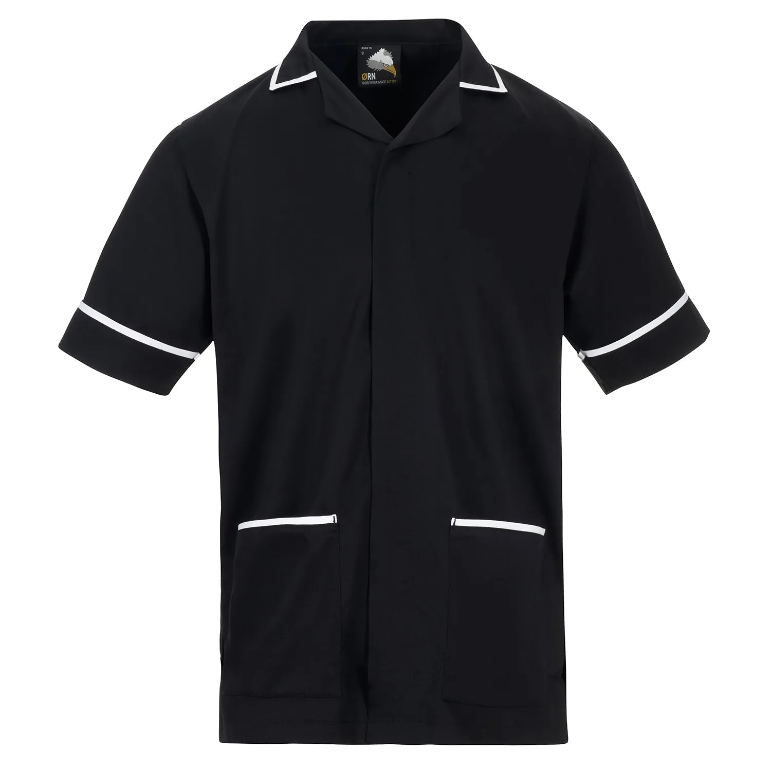 Darwin Male Tunic | Black - White