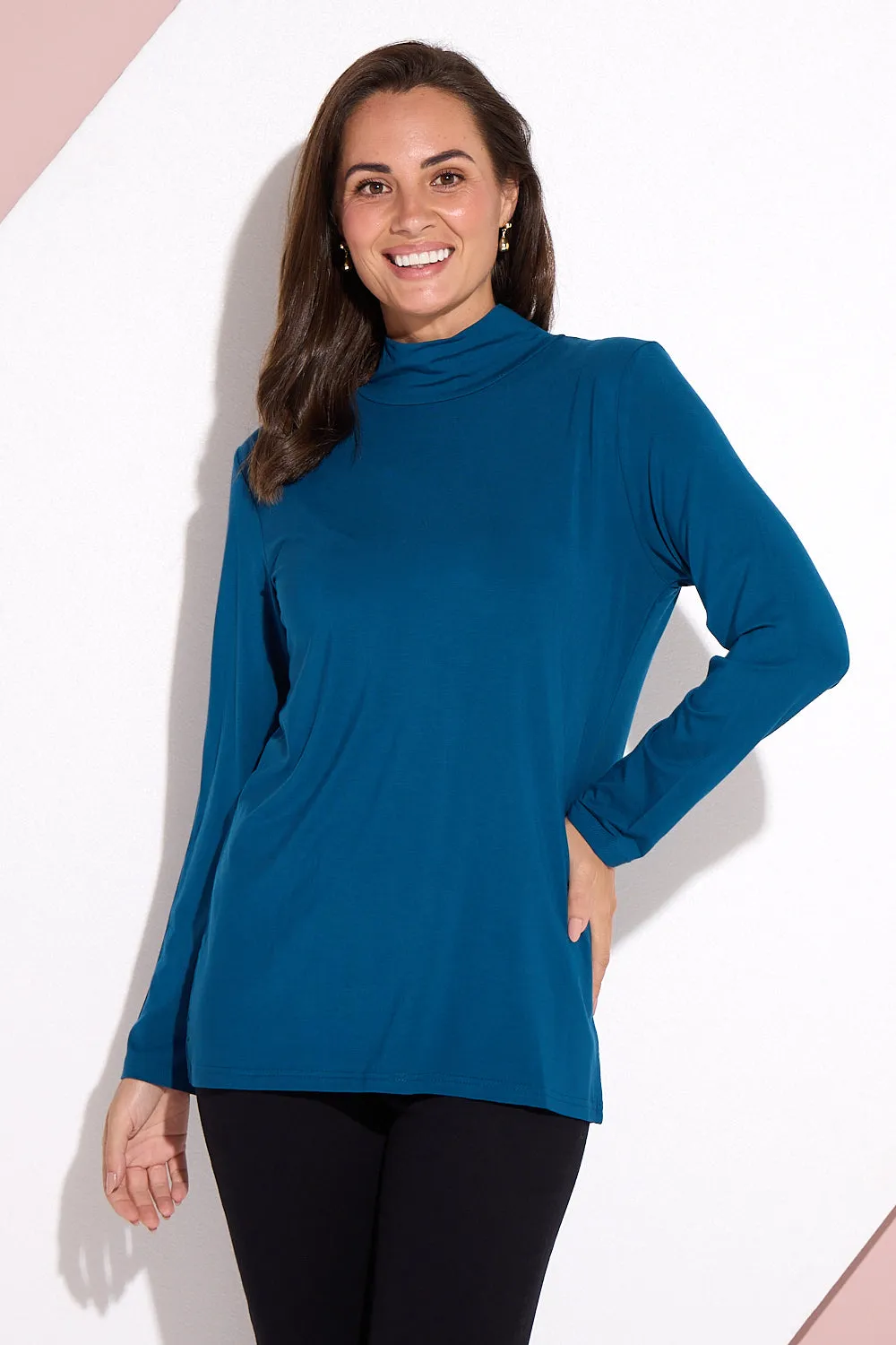 Deb Bamboo Skivvy - Teal