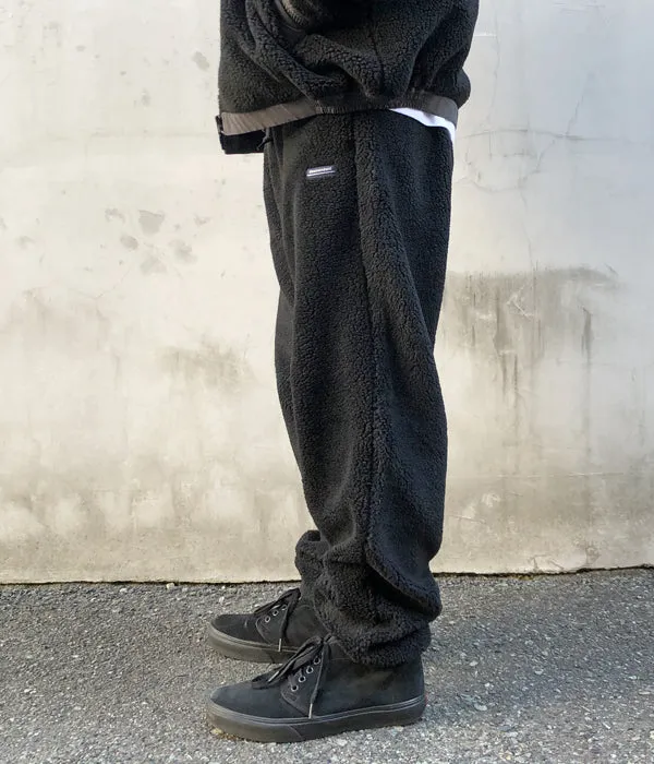 DESCENDANT/MANCHOT FLEECE TROUSERS (BLACK)