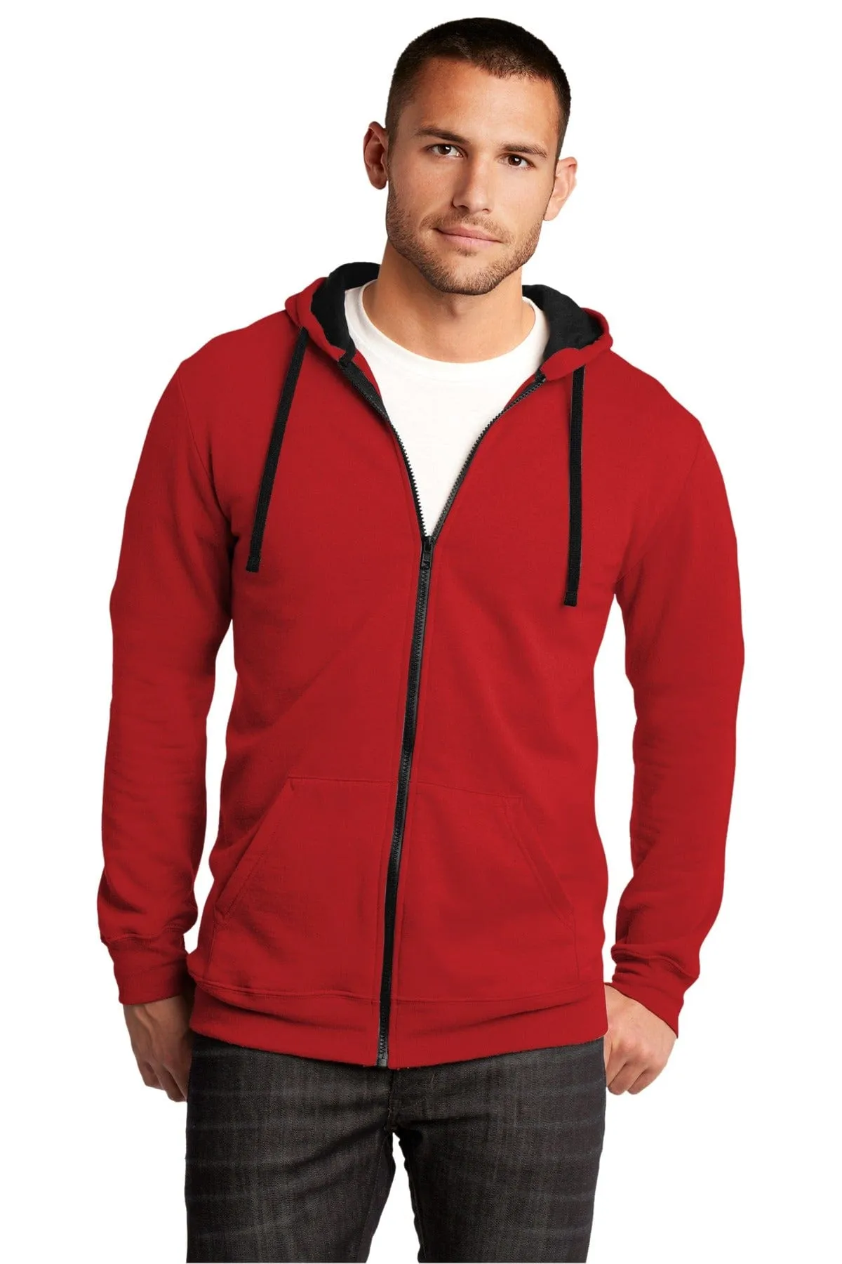 District DT800: The Concert Fleece Full-Zip Hoodie