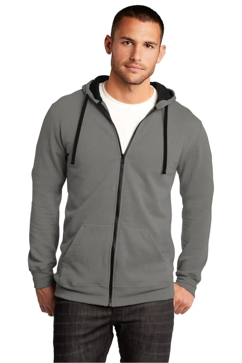 District DT800: The Concert Fleece Full-Zip Hoodie