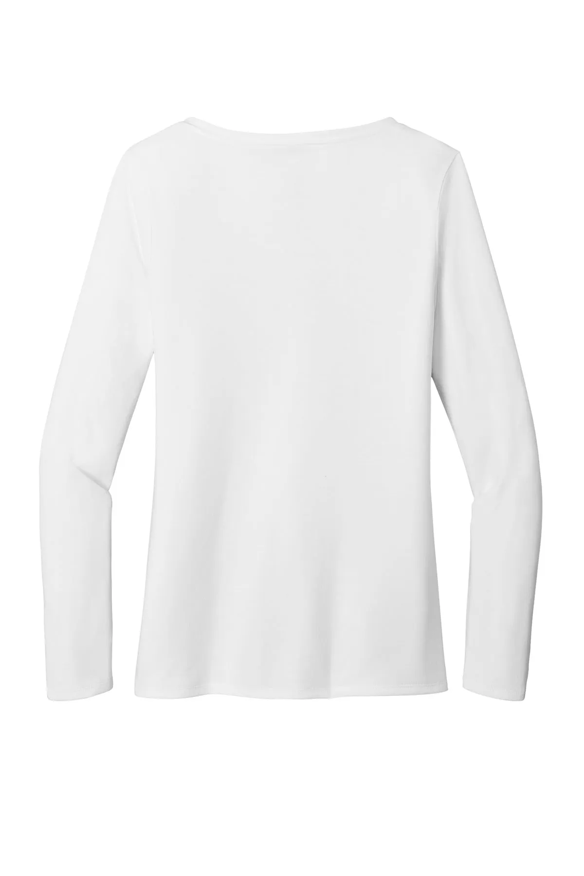 District Women's Perfect Tri Long Sleeve V-Neck Tee DT135