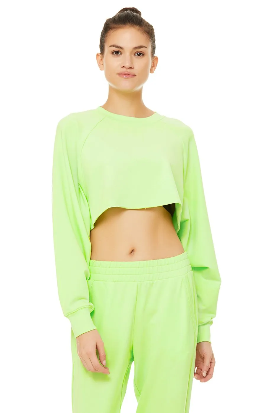 Double Take Pullover - Neon Lime