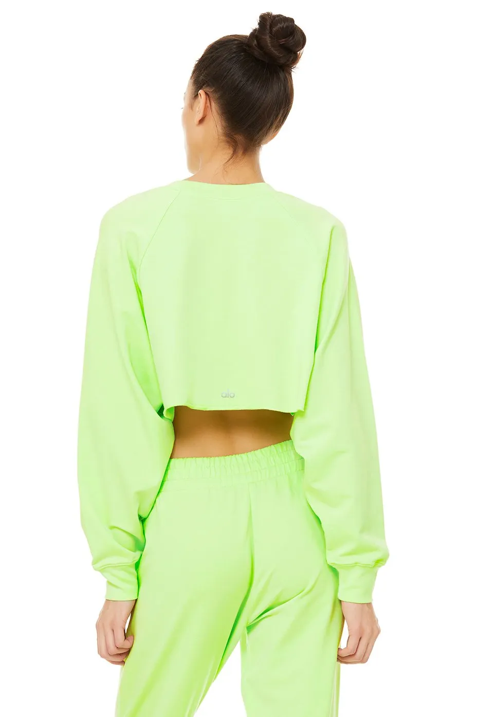 Double Take Pullover - Neon Lime