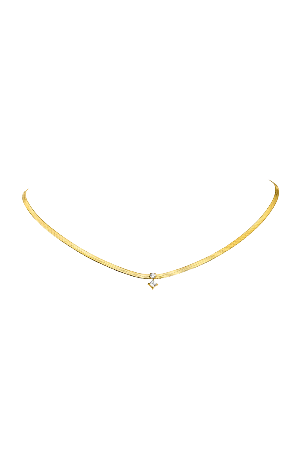 Dream Sleek Necklace 14K Gold Plated