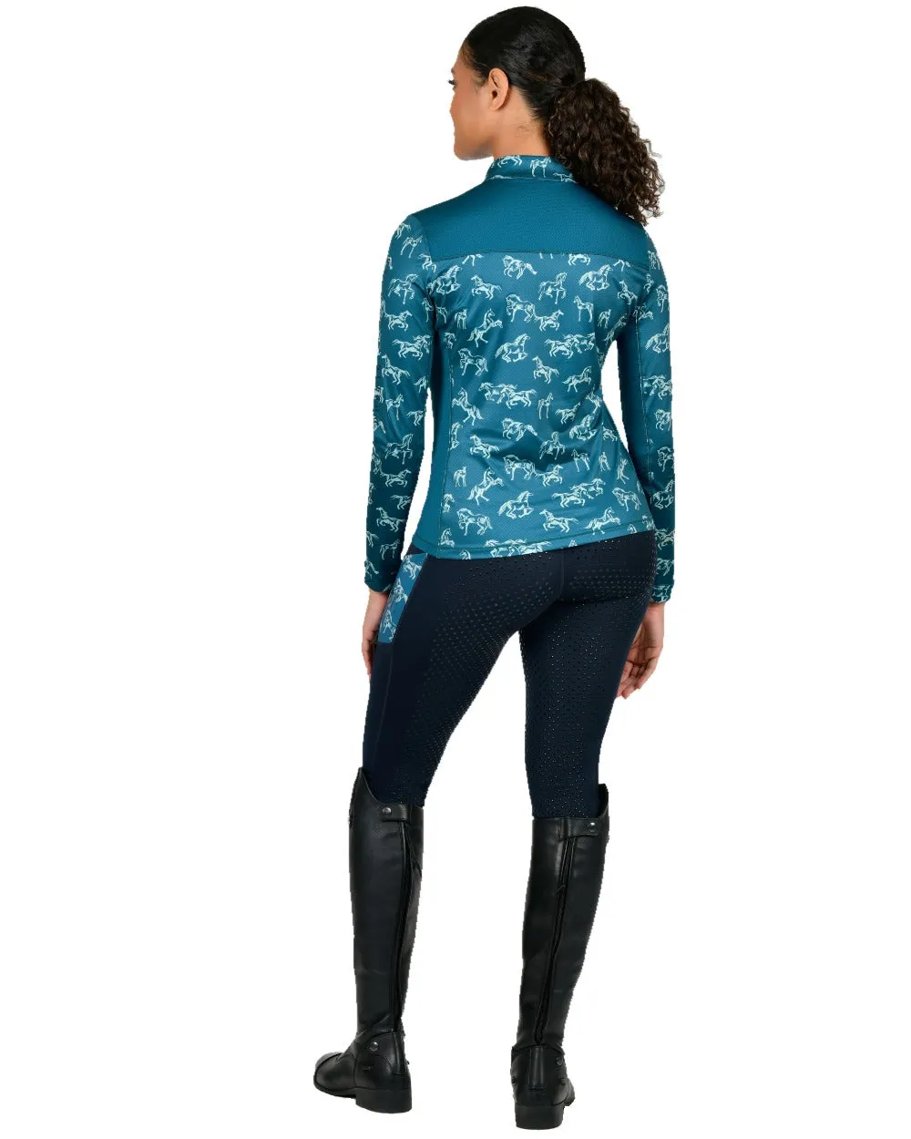 Dublin Womens Autumn Sally Long Sleeve Riding Top