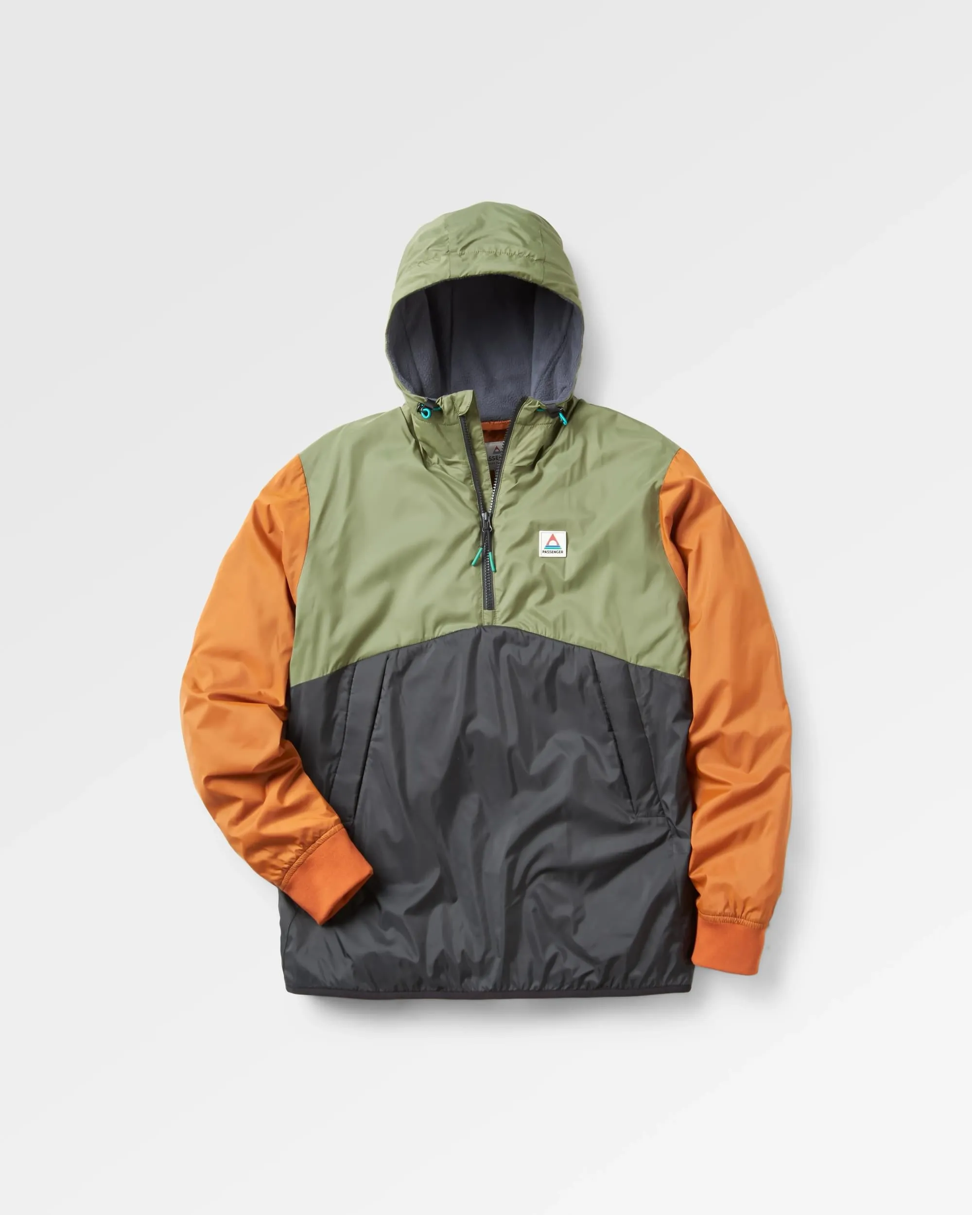 Dusk Recycled Insulated Anorak - Dusty Olive