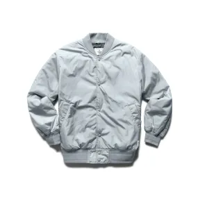 Econyl Satin Nylon Stadium Jacket