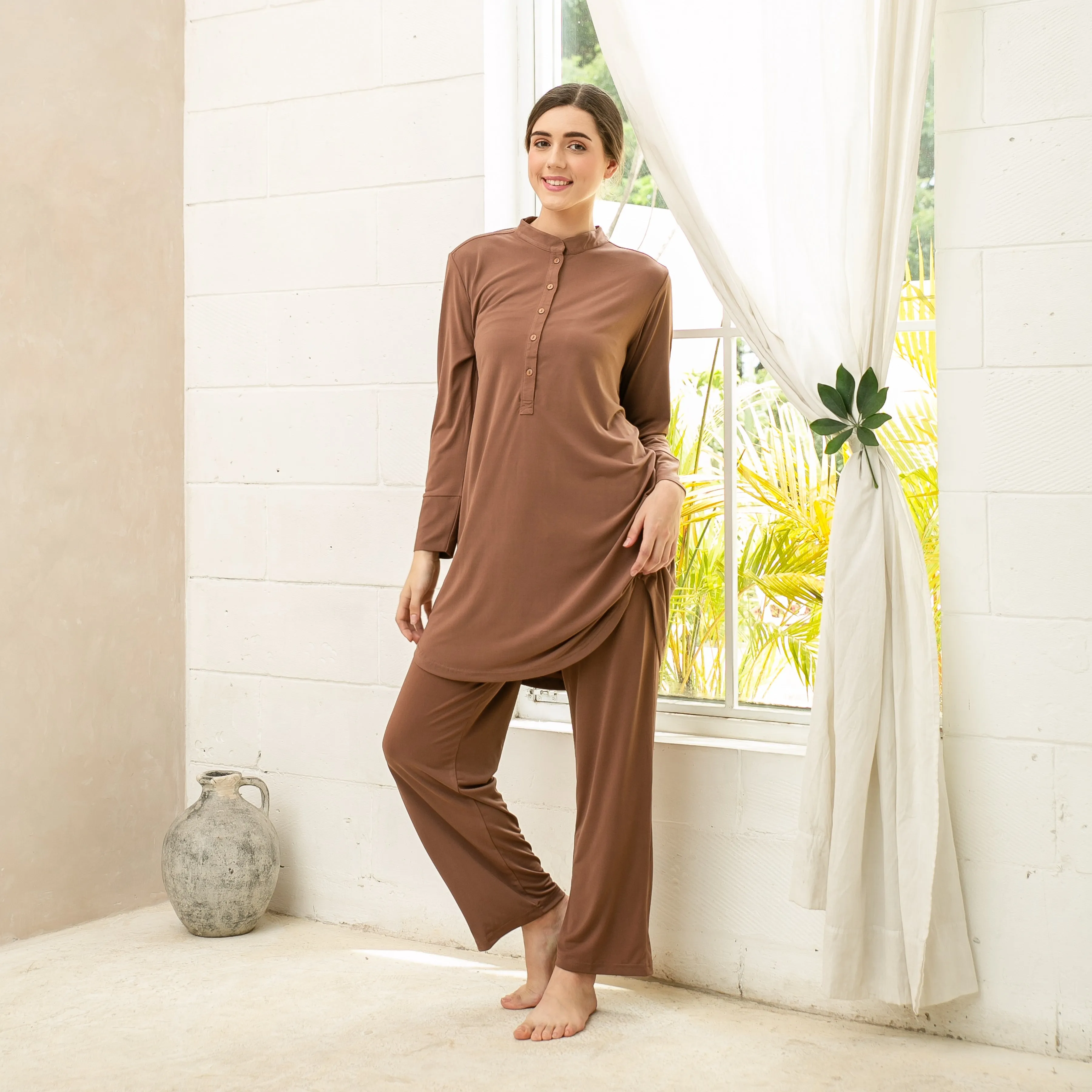 Ellis Tunic - Latte