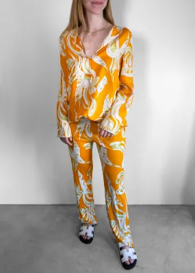 Emilio Pucci Silk Tunic Set