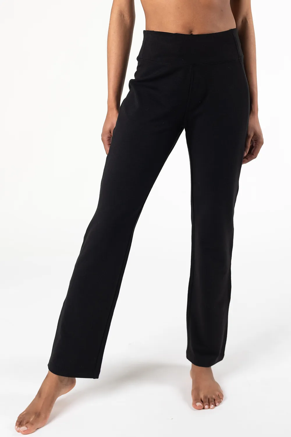 Emory Pull On Bamboo Pant - Black