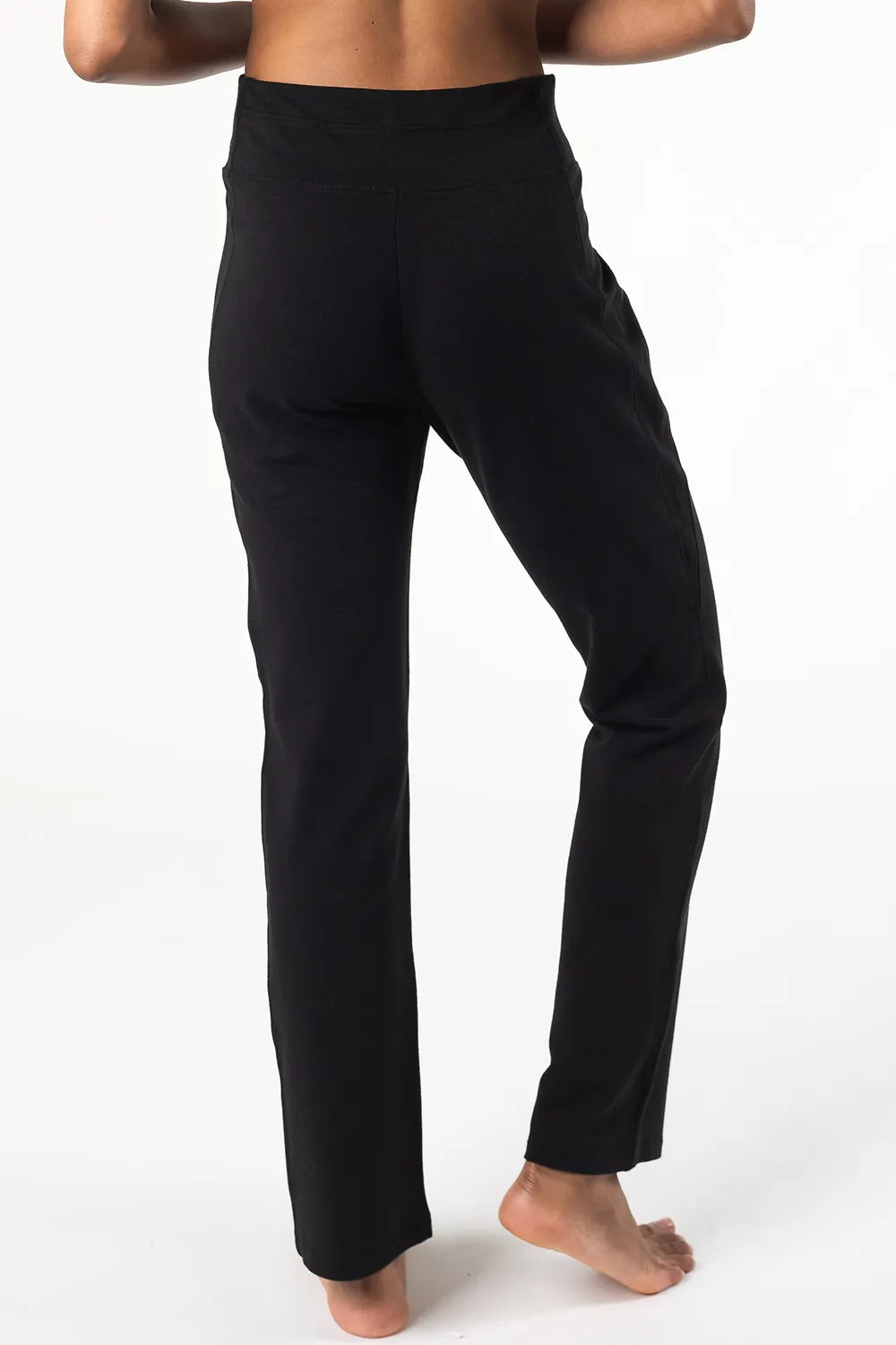 Emory Pull On Bamboo Pant - Black