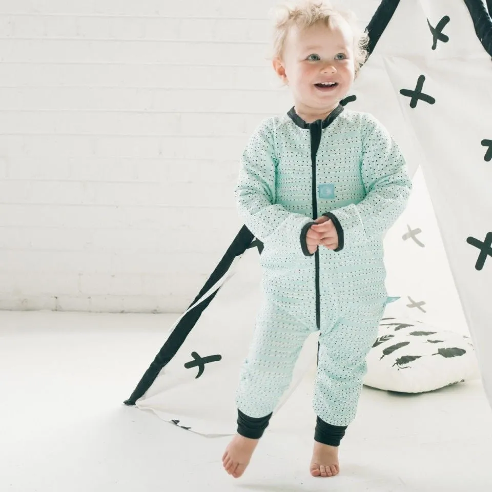 ErgoPouch - ErgoLayers Sleep Wear (1.0 Tog) - HoneyDew Dot