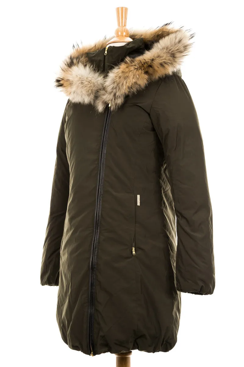 Eugene Parka with Fur Trim