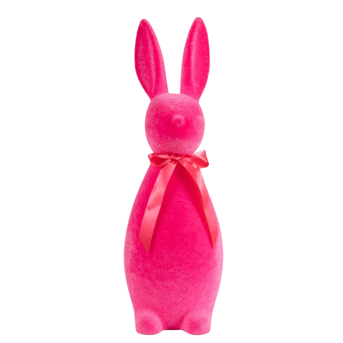 Flocked Easter Bunny - LARGE, 27”