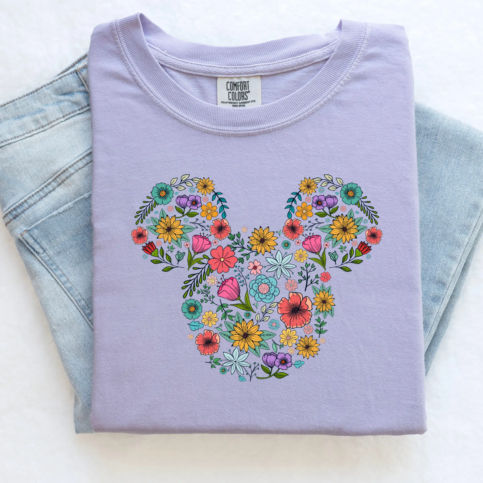 Floral Mouse Shirt