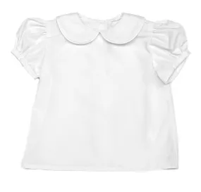 Girls Button Back Layering Blouse