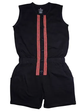 Girls Cotton Jersey Jumpsuit