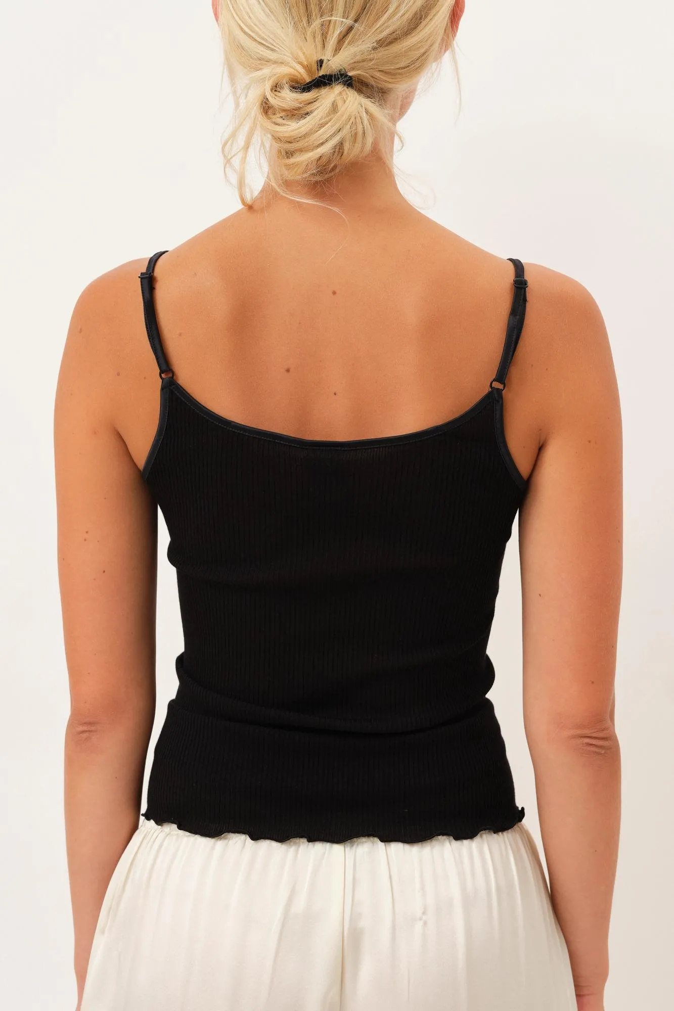 Giulia Oscalito Camisole Top — Black