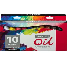 Graduate Oil Colors Selection Set 10 38ml