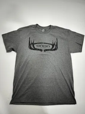 Graphite Heather Antler Logo T-Shirt